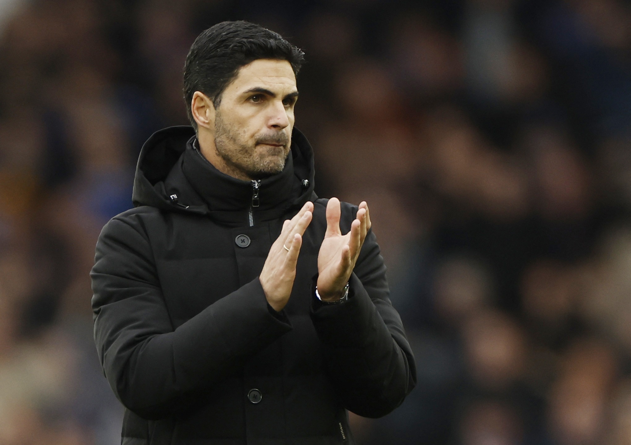 阿尔特塔:换下萨卡是因为他有点不舒服,马丁内利也出现了伤情