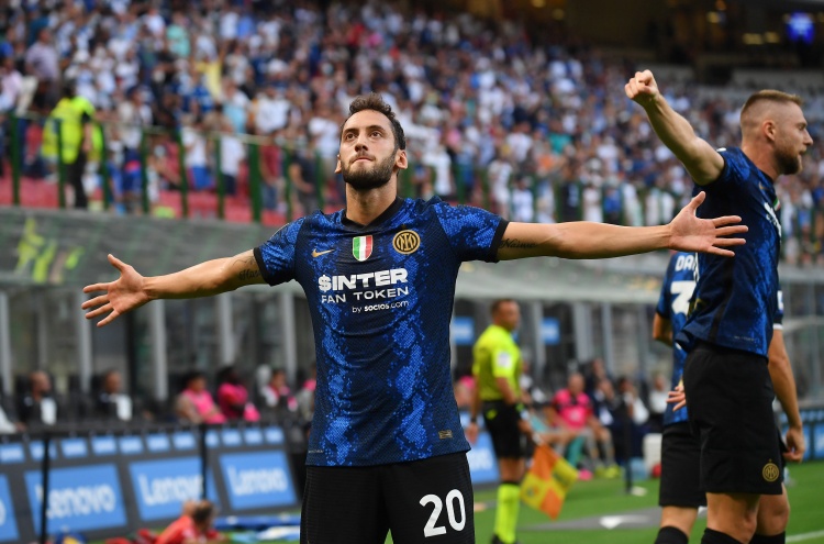 米体:恰尔汗奥卢回归国米合练,目前仅剩夸德拉多和森西两名伤员