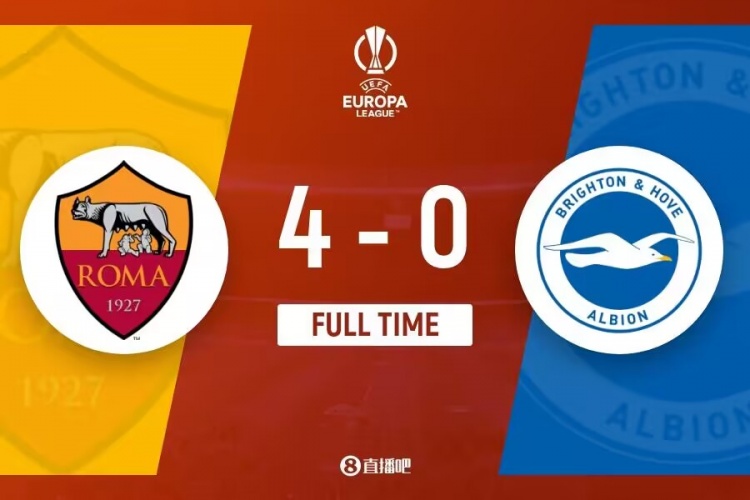 欧战对英格兰球队打进4球!罗马队史第二次,上次是6年前对利物浦